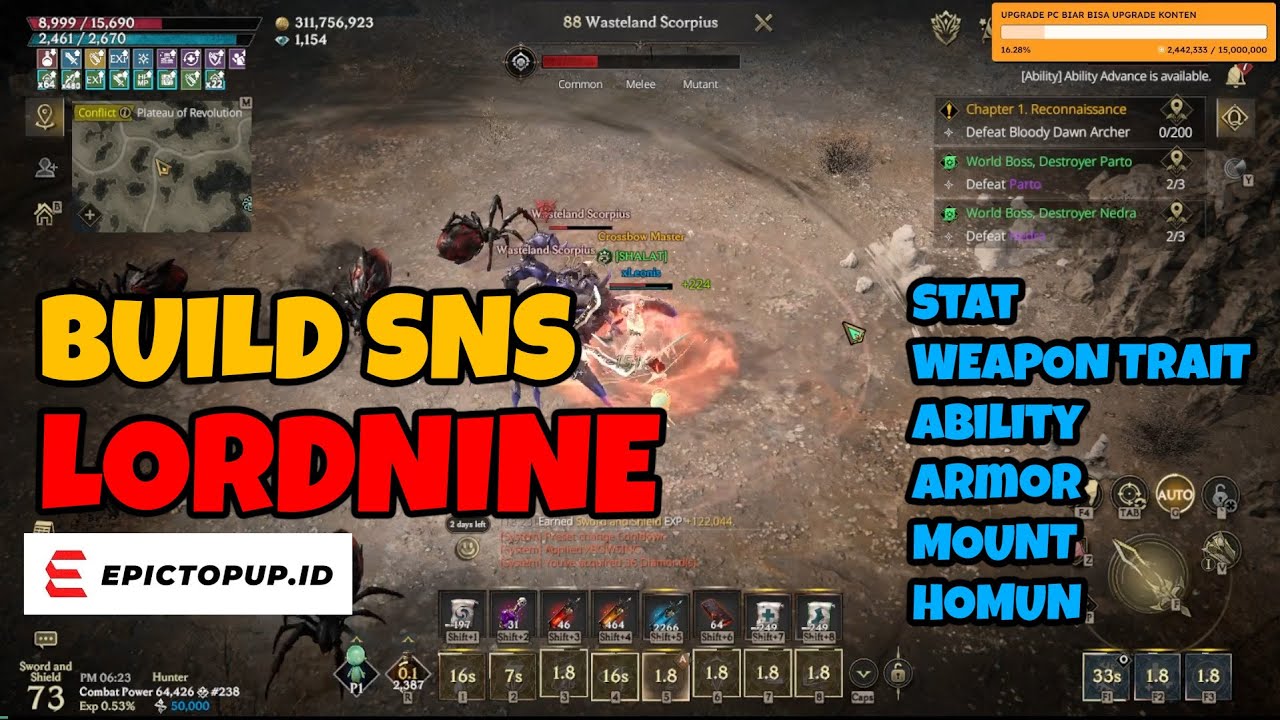 BUILD SNS LORDNINE CUAN KUAT TAHAN LAMA - LORDNINE (INDONESIA)