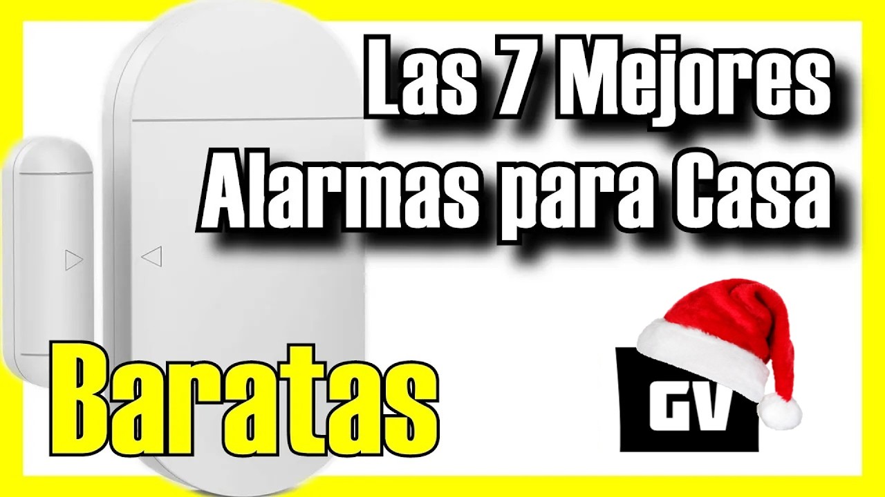 🏠🔥 Las 7 MEJORES Alarmas para Casa BARATAS de Amazon [2025]✅[Calidad/Precio] Seguridad Con Sonido