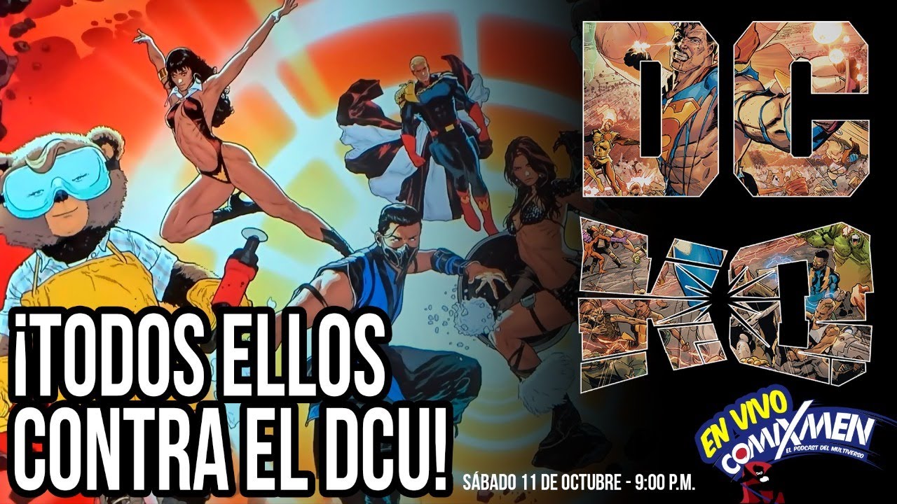 ComiXmen 🔴EN VIVO | ¡DC K.O. Mega-Crossover!, Ultimate Marvel, Wonder Man, Comics, Noticias ¡Y Más!