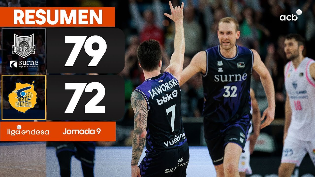 Surne Bilbao - Dreamland Gran Canaria (79-72) RESUMEN | Liga Endesa 2025-26
