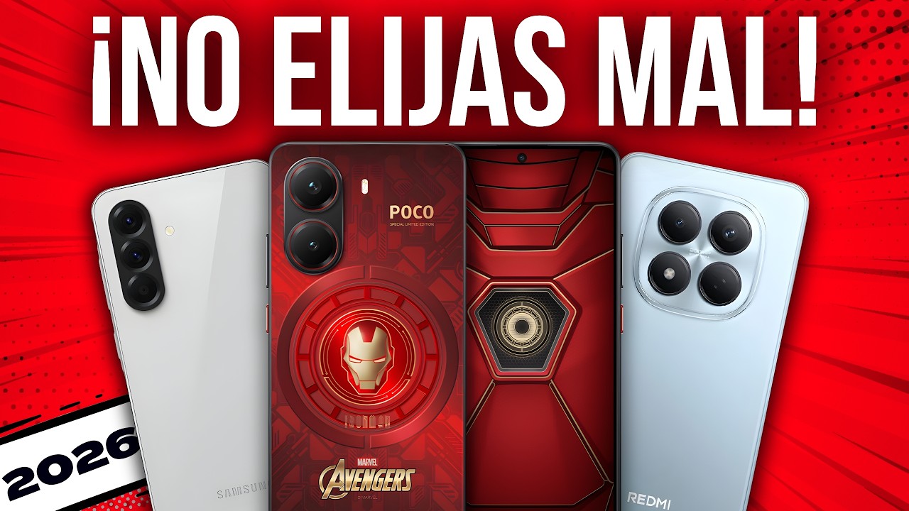 Top 3 de Celulares CALIDAD - PRECIO 2026: ¡Uso el número 1 como PERSONAL! | RonCerTeC