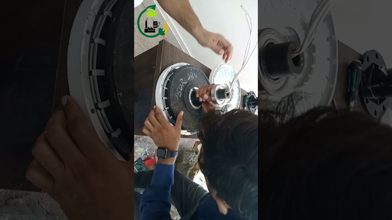 Wind turbine generator 1KW | Free energy | Wind generator winding and magnets #windturbine