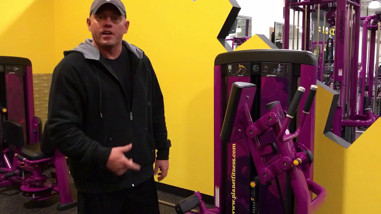 Planet Fitness Glute Machine - How to use the Glute Machine at Planet Fitness
