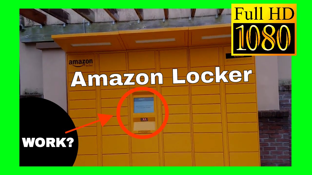 Amazon Locker Pickup (Amazon part 1) How to use Amazon Locker for pickup and delivery