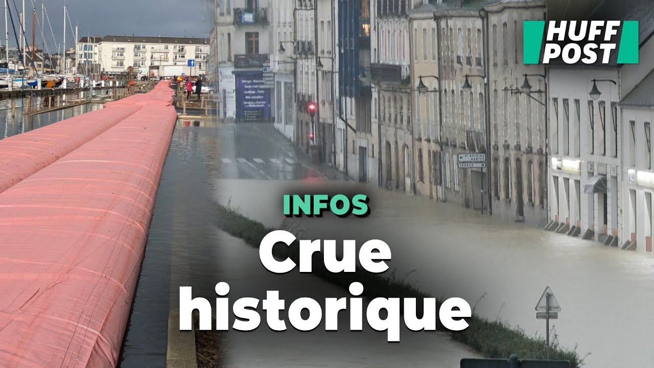 Les images frappantes de Redon sous les eaux
