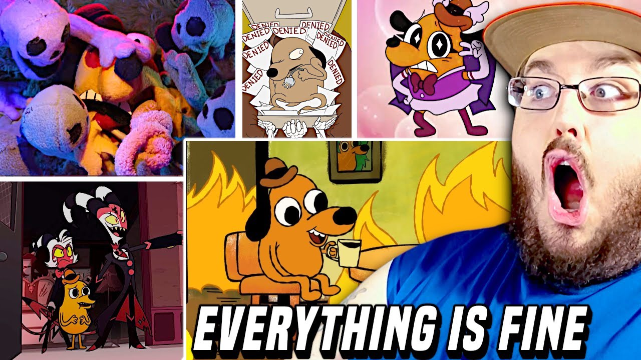 The Living Tombstone - "Everything Is Fine (Remix)" РЕАКЦИЯ!!!