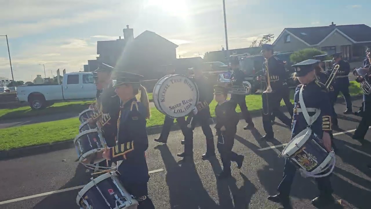 Kilkeel Silver Band @ South West Down Bands Association Parade Kilkeel 21st Sept 2025