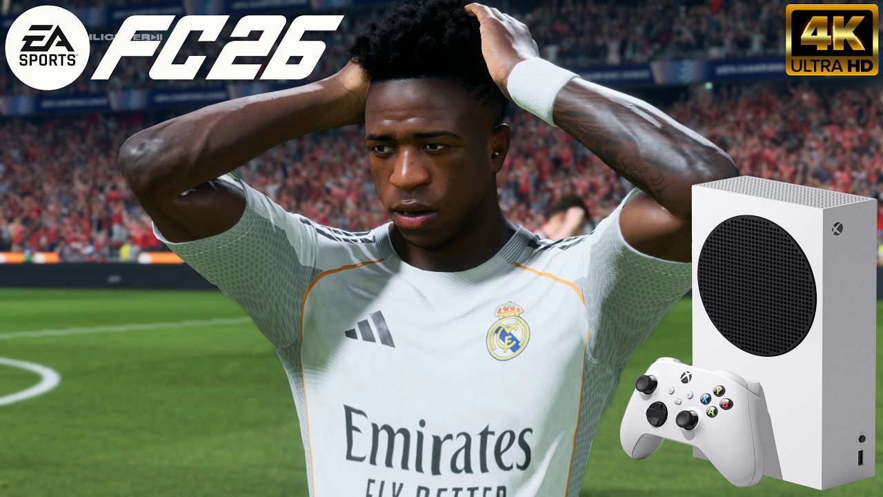 EA FC 26 XBOX SERIES S - BENFICA vs REAL MADRID - UEFA CHAMPIONS LEAGUE