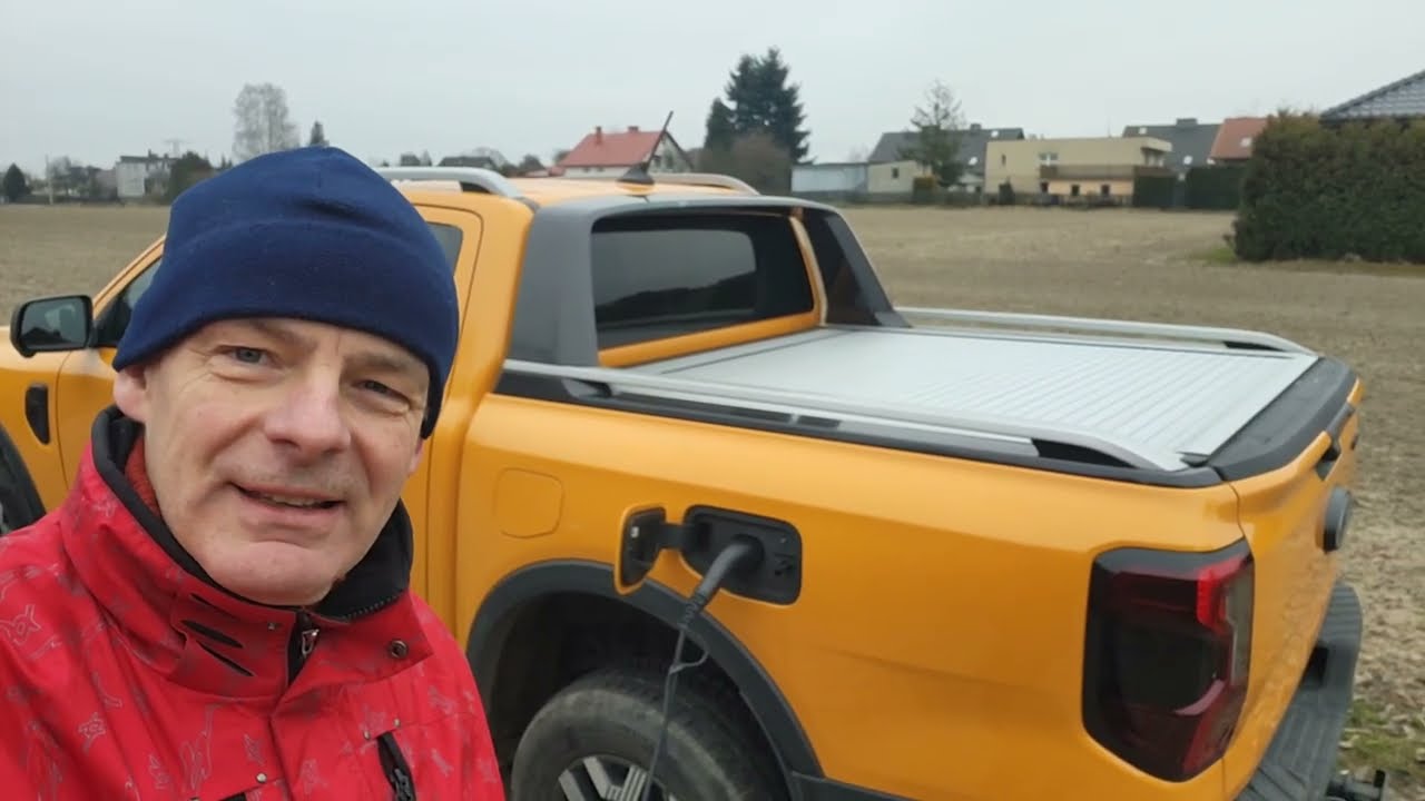 Ford Ranger - ile energii potrzeba by naładować baterię albo podgrzać kabinę?