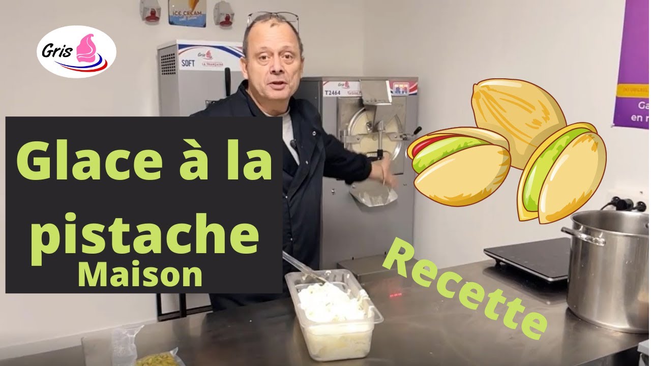 comment faire une glace à la pistache maison ( recette)