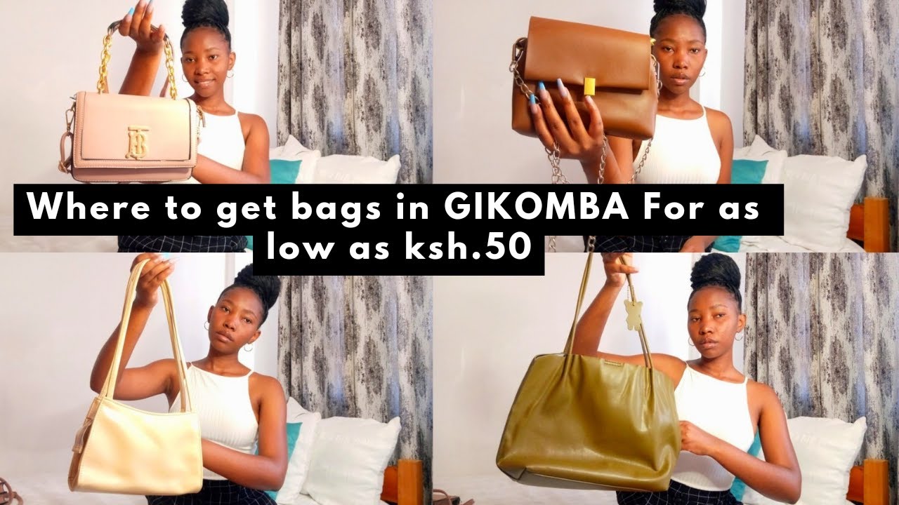 Gikomba bags haul || Where to get bags in Gikomba for ksh.50-100