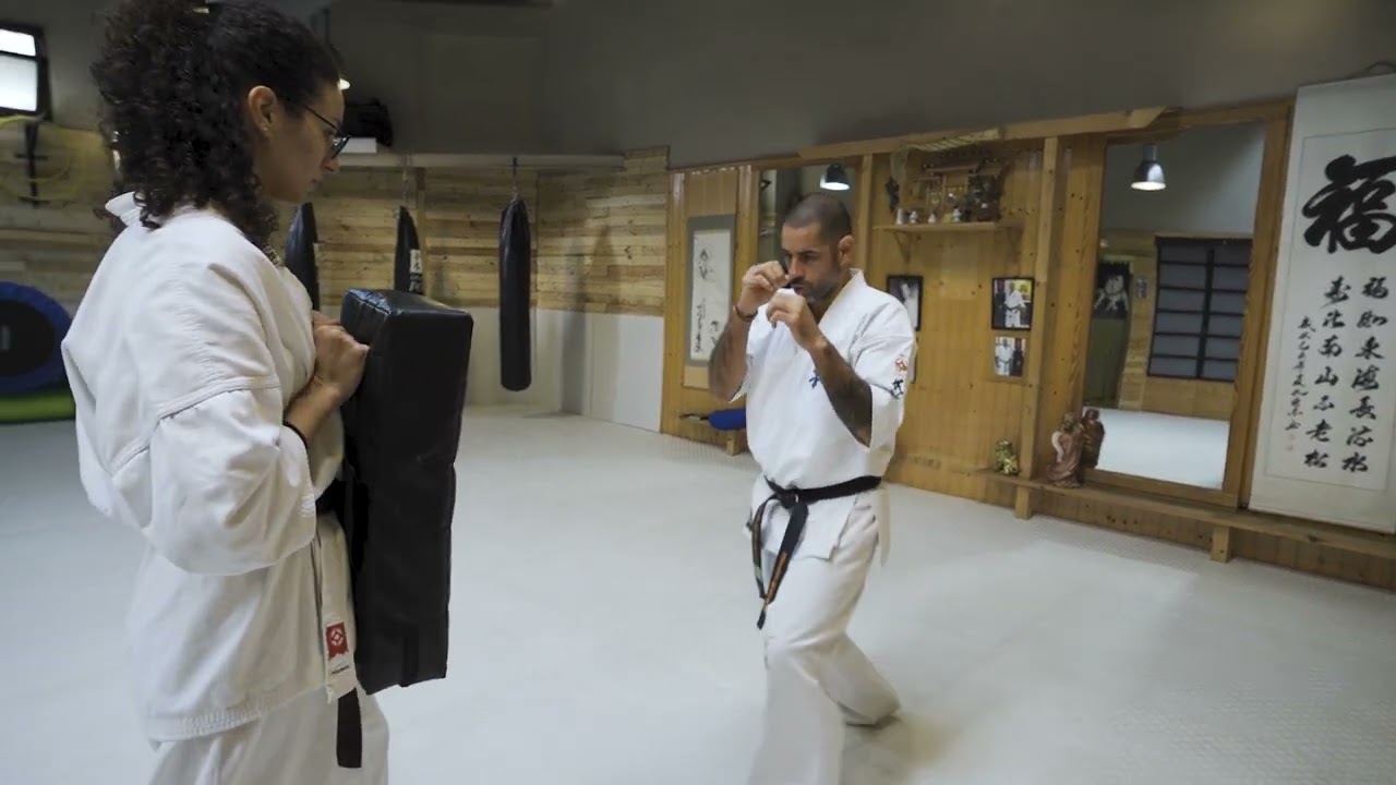 Shihan Daniel S&aacute;nchez Kumite Techniques 4