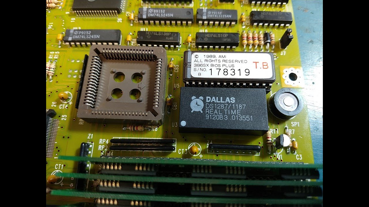 Návod pro opravu RTC Dallas DS1287/1187