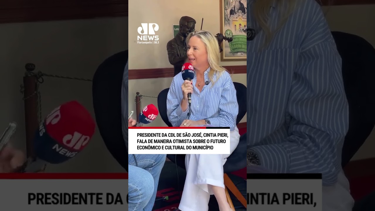 PRESIDENTE DA CDL DE S&Atilde;O JOS&Eacute; FALA SOBRE O FUTURO DO MUNIC&Iacute;PIO #shorts