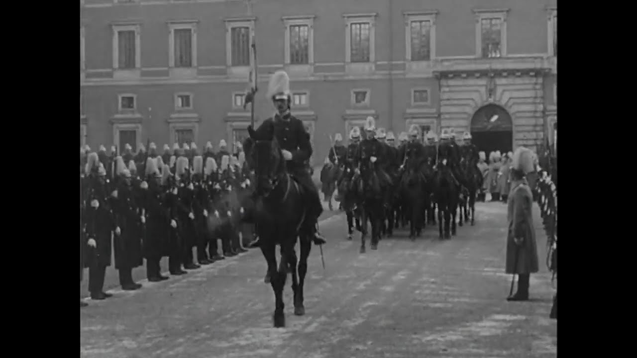 Dalahertiginnans Begravning | Veckorevy 1914