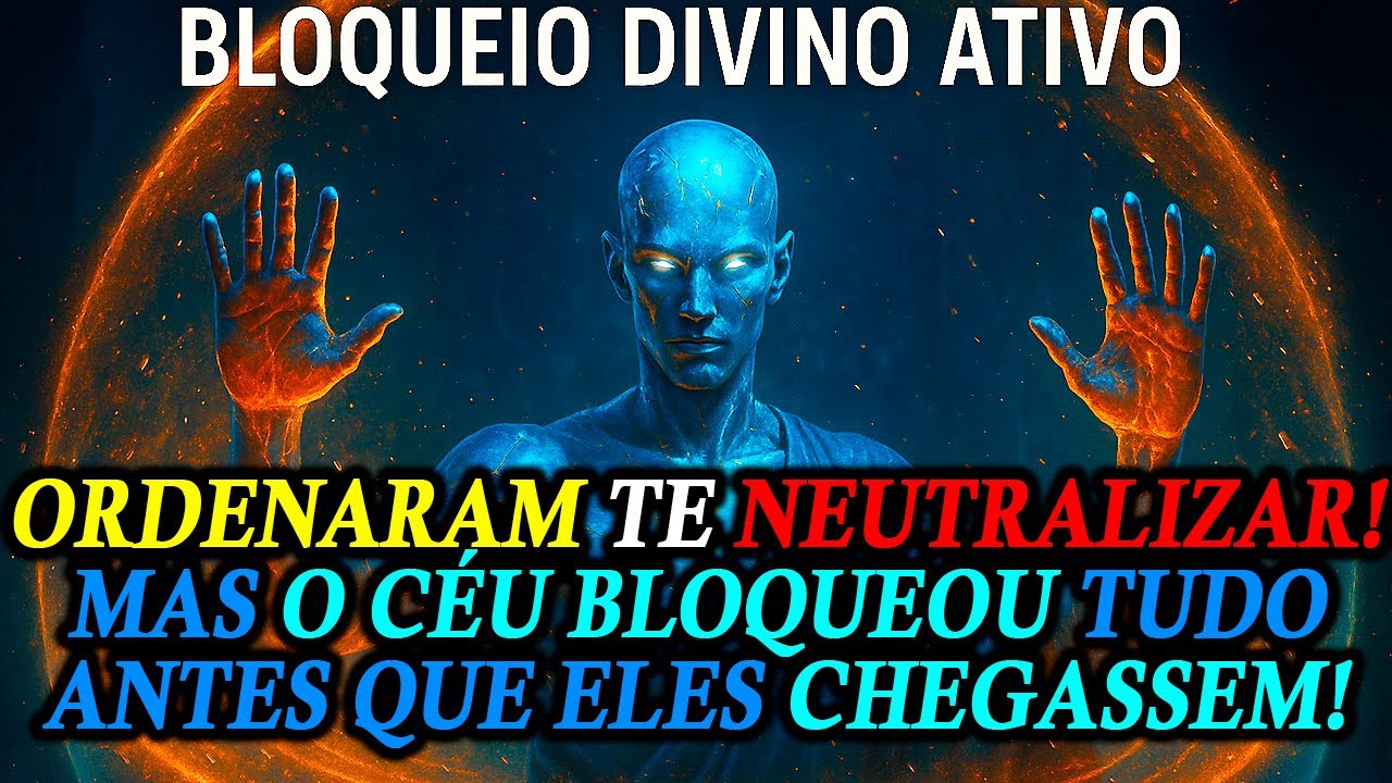 A ORDEM SECRETA EMITIU UM PROTOCOLO DE NEUTRALIZAÇÃO ESPIRITUAL CONTRA VOCÊ E O CÉU JÁ BLOQUEOU TUDO