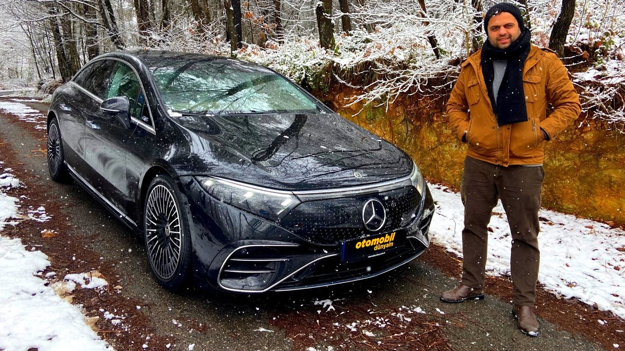 Mercedes-Benz EQS Test S&uuml;r&uuml;ş&uuml; | 670 km menzili gidebiliyor mu?