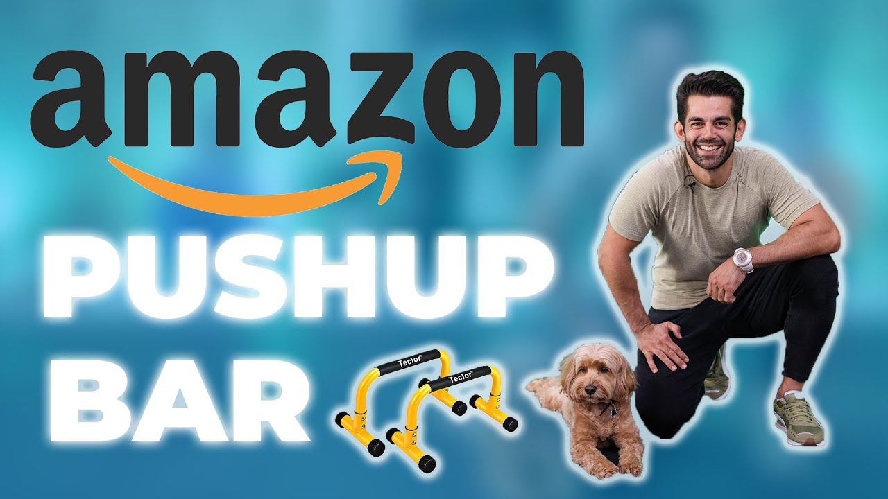 Amazon Finds: Techlor Pushup Bar | Parallettes Bars For Push Ups | Parallel Bars For Calisthenics