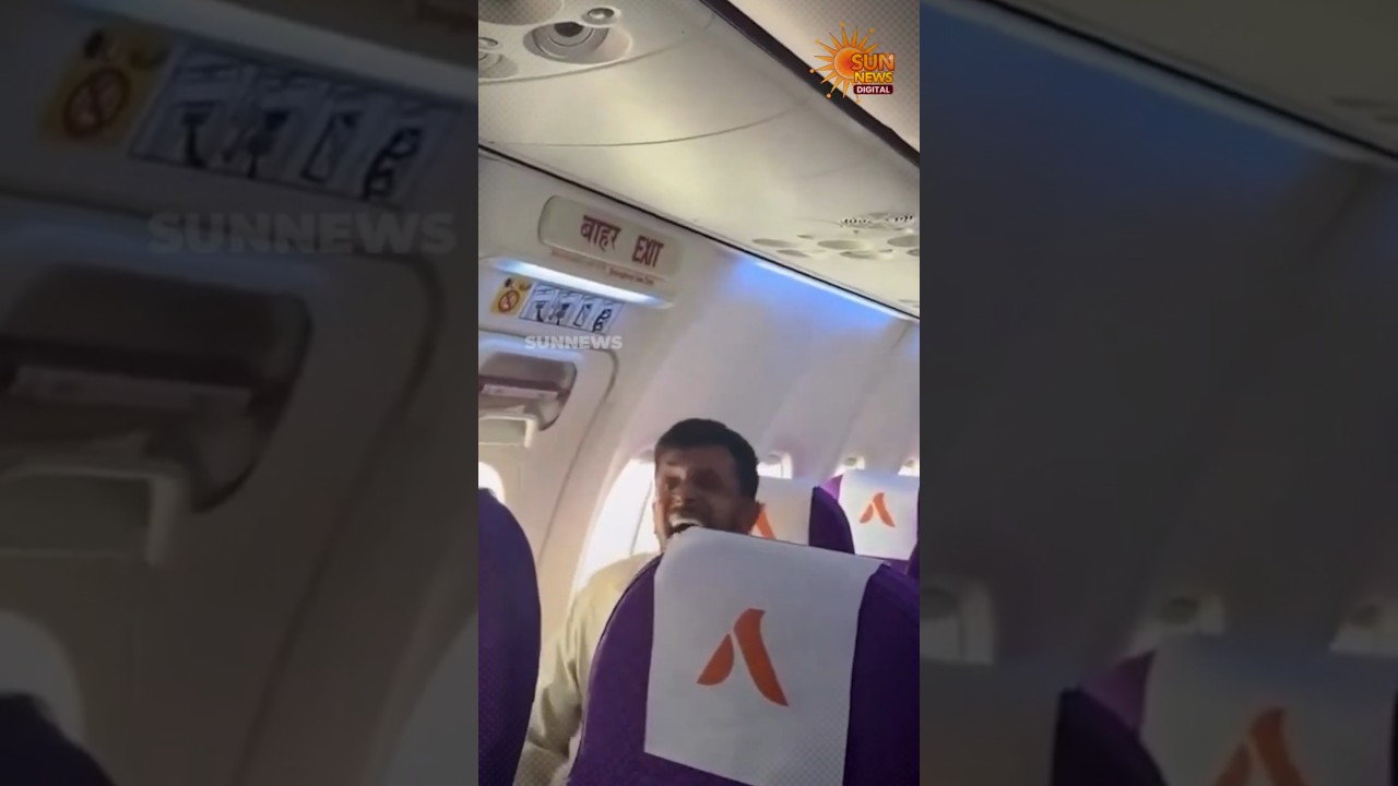 Shocking | A Delhi-Bengaluru Akasa Flight | ஆகாசா விமானத்துல நடந்த பரபரப்பு சம்பவம் | Sun News
