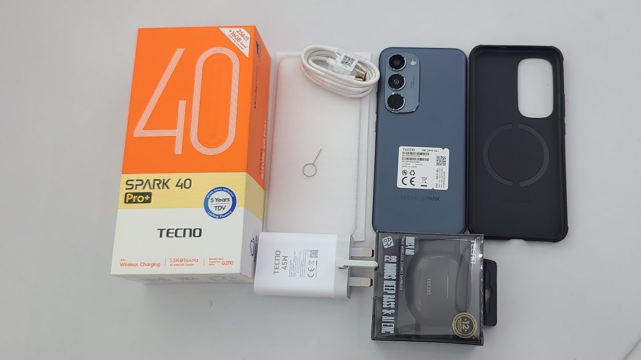 Tecno Spark 40 Pro+ Déballage + Premières Impressions : Une Vraie Révolution ?