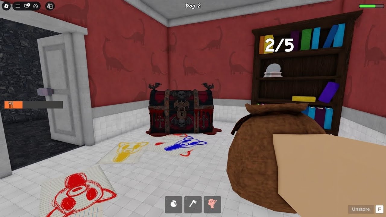 I FOUND A New VAMPIRE CHEST in 99 Night in The Forest Roblox!