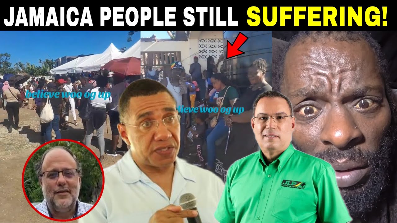 BIG CROWD! Andrew Holness & Daryl Vaz Get DISS! Labourite Support Switch Pon Andrew!Shaniel Muir Mom