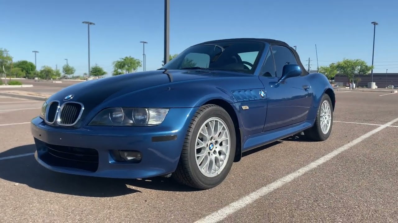 BMW Z3 Topaz Blue walk around(extended)