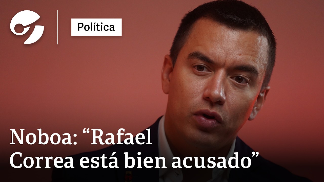 DANIEL NOBOA: acuerdos con MILEI, críticas a CORREA y su mirada sobre VENEZUELA