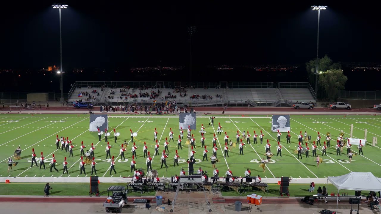 Desert Oasis HS Marching Band Show 