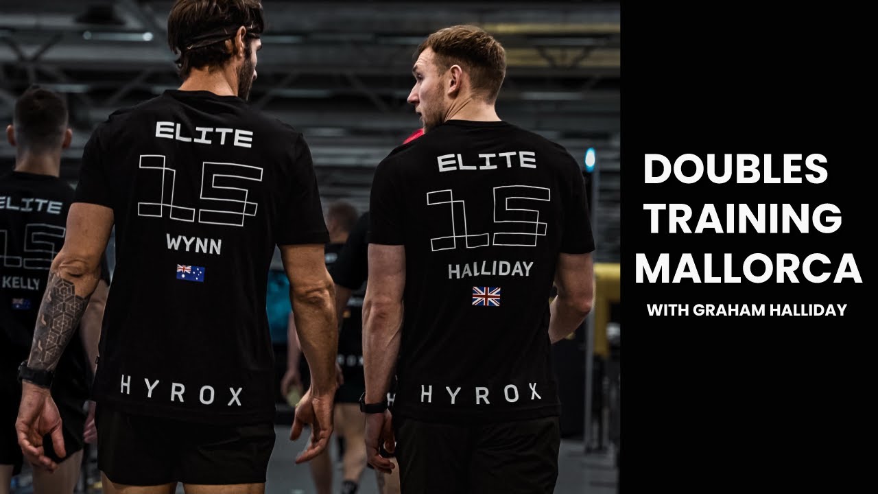 Doubles training with Graham Halliday in Mallorca