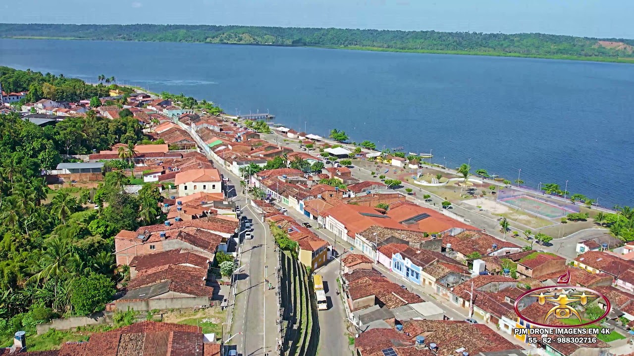 Marechal Deodoro - Alagoas Brasil - Visto de cima em 4K - Dji Air 2S