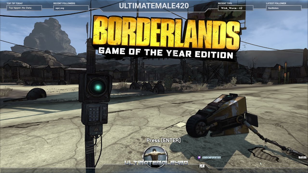 Let's Play - BORDERLANDS GOTY Enhanced - 1st Playthrough - Blind - PC - BEST QUALITY - Part 2