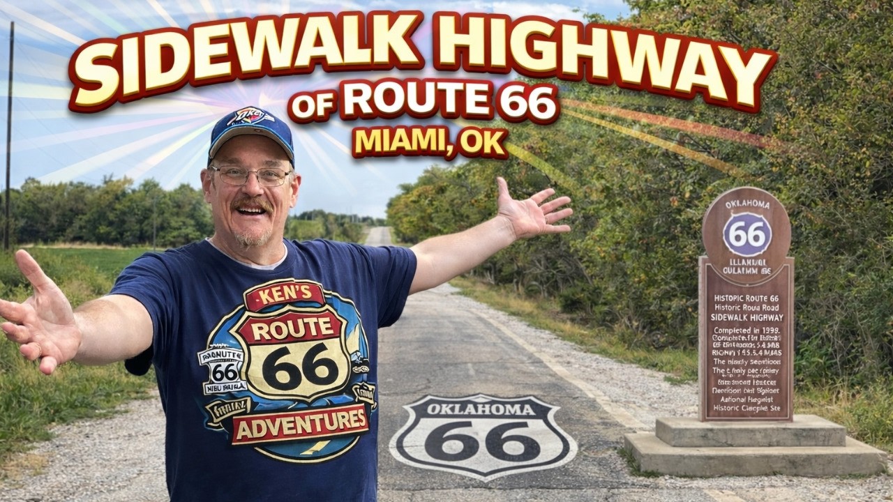 This Narrow Road Still Carries Route 66 History | Ribbon Road, Miami OK