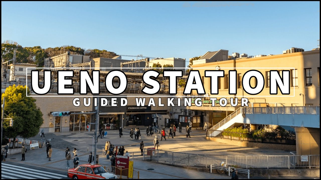 Step Inside Ueno Station: A Fascinating Guided Walking Adventure