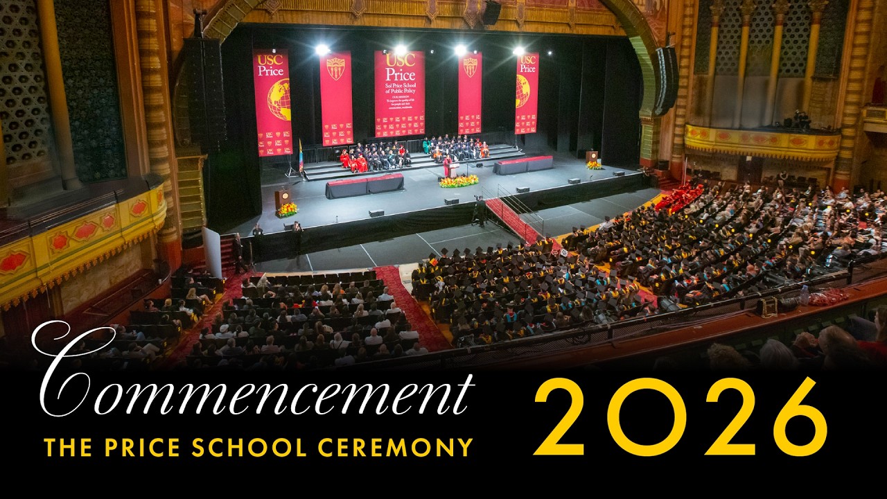 USC Price 2026 Commencement Ceremony
