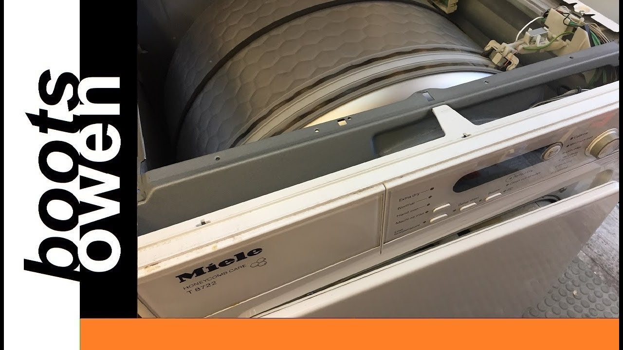 Miele T8722 Tumble Dryer Fault Finding Part 2
