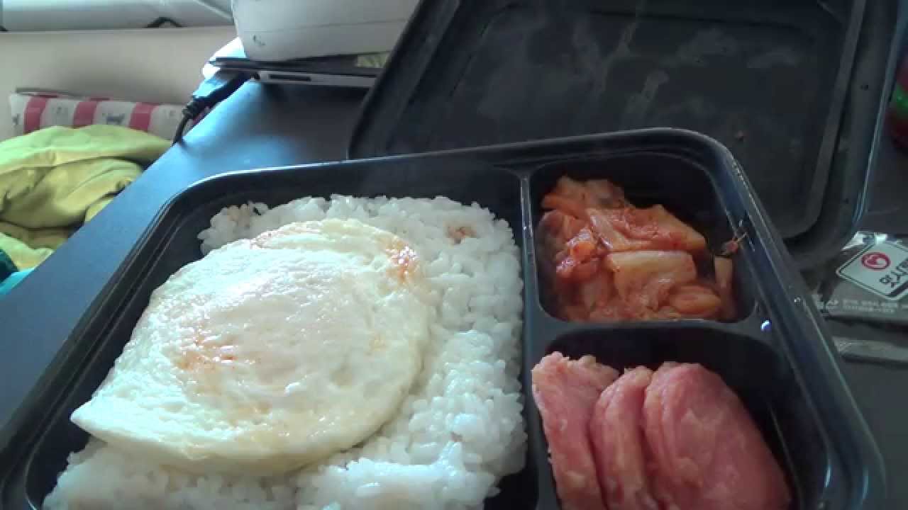 새마을 도시락, 세븐일레븐 편의점의 추억의 도시락 시식기