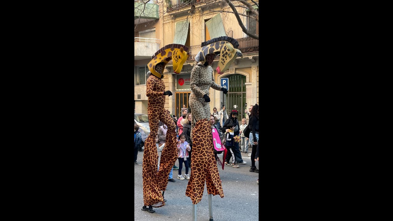 Rua de carnaval Fort Pienc Barcelona