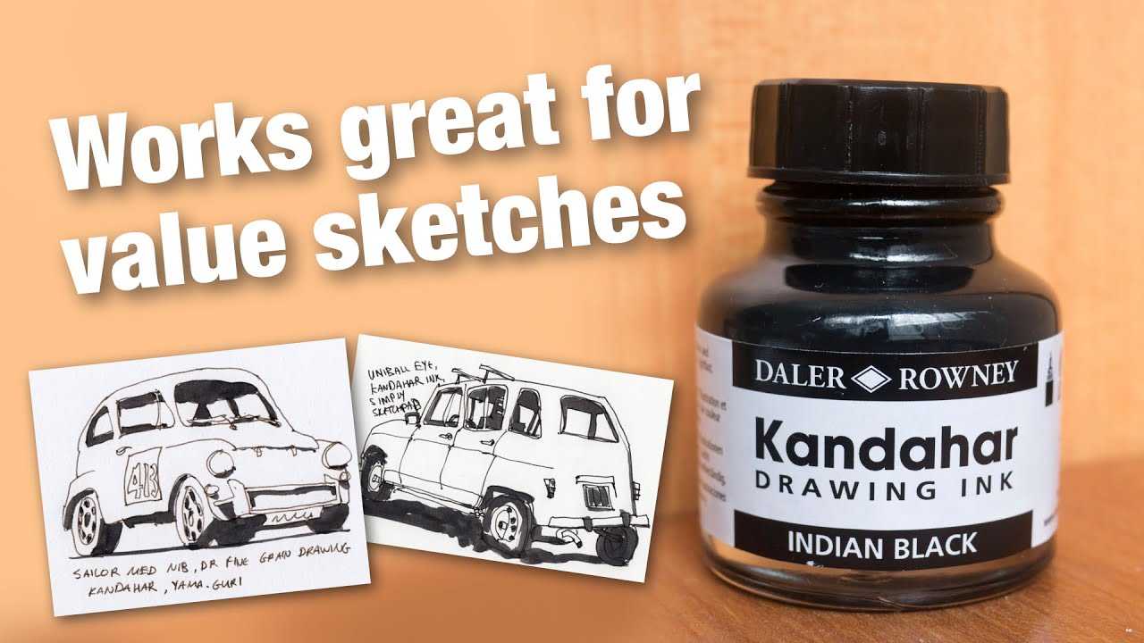 Review: Kandahar Drawing Ink and Demo