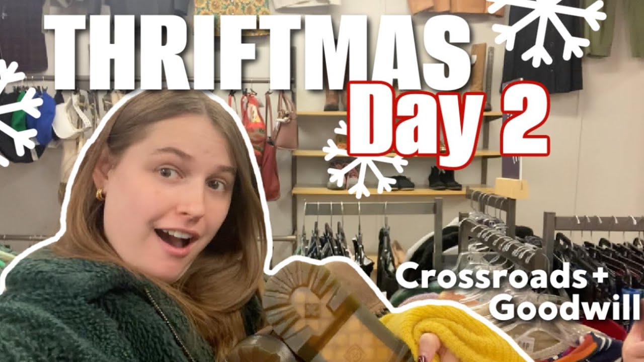 День 2 в секонд-хенде: продаю товары в магазинах Crossroad и Goodwill Thrift With Me | Видеоблог ...