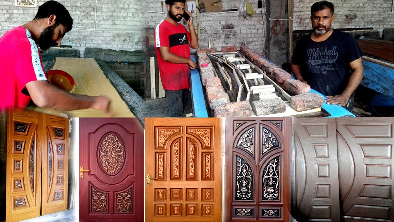 What an Amazing Process of Making Fiber door in Pakistan