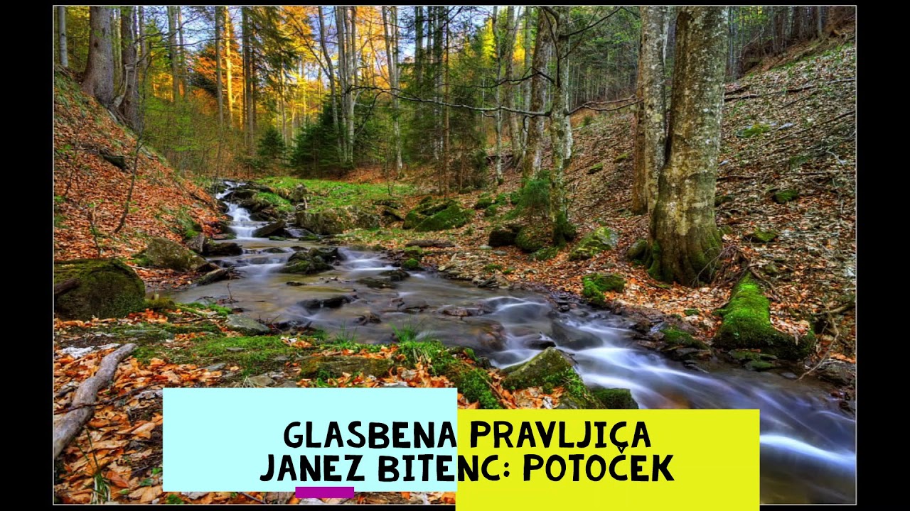 Potoček, glasbena pravljica (J. Bitenc)