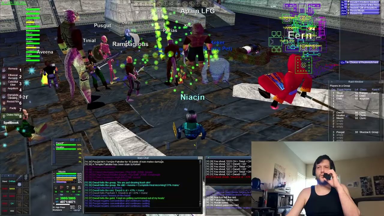 Live - Everquest (Quarm) - Ssra farming - 2.9.26