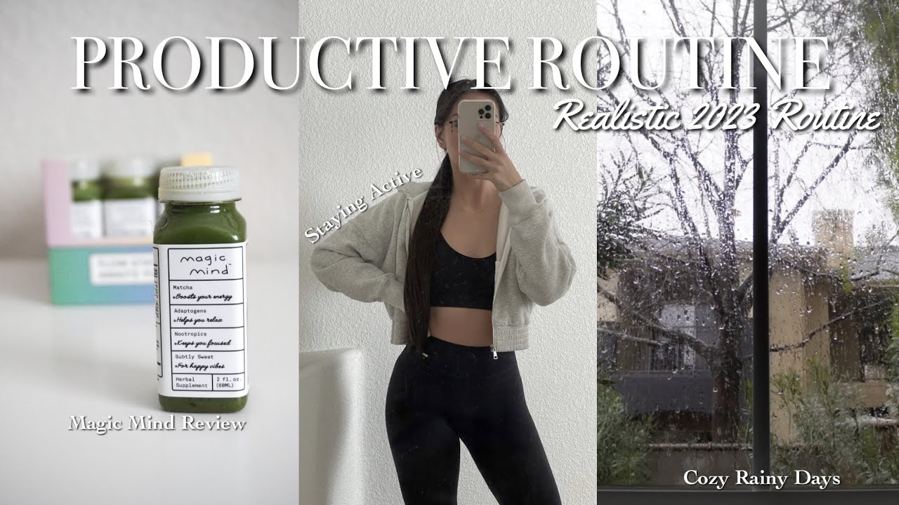 REALISTIC PRODUCTIVE MORNING ROUTINE 2023 ⎮ Magic Mind ⎮ Tiana