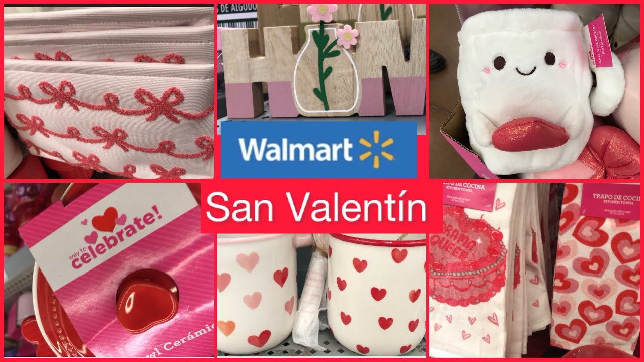 NOVEDADES DE SAN VALENTIN EN WALMART ❤️ #sanvalentin2026 #novedades #recorrido #decoracion #walmart 