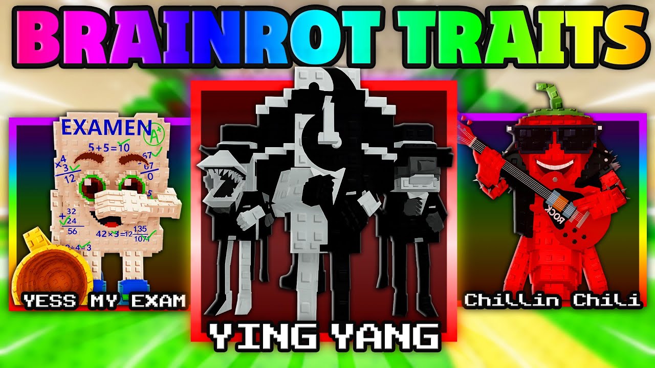 I Unlocked YING YANG BRAINROTS In Brainrot Tower Defense.. (0.1% TRAIT)