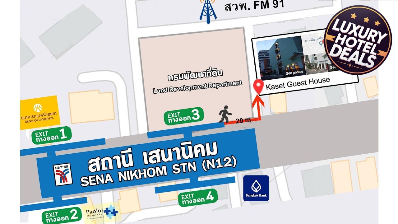 Kaset Guesthouse | Bangkok, Thailand | Hotel Review 🏩