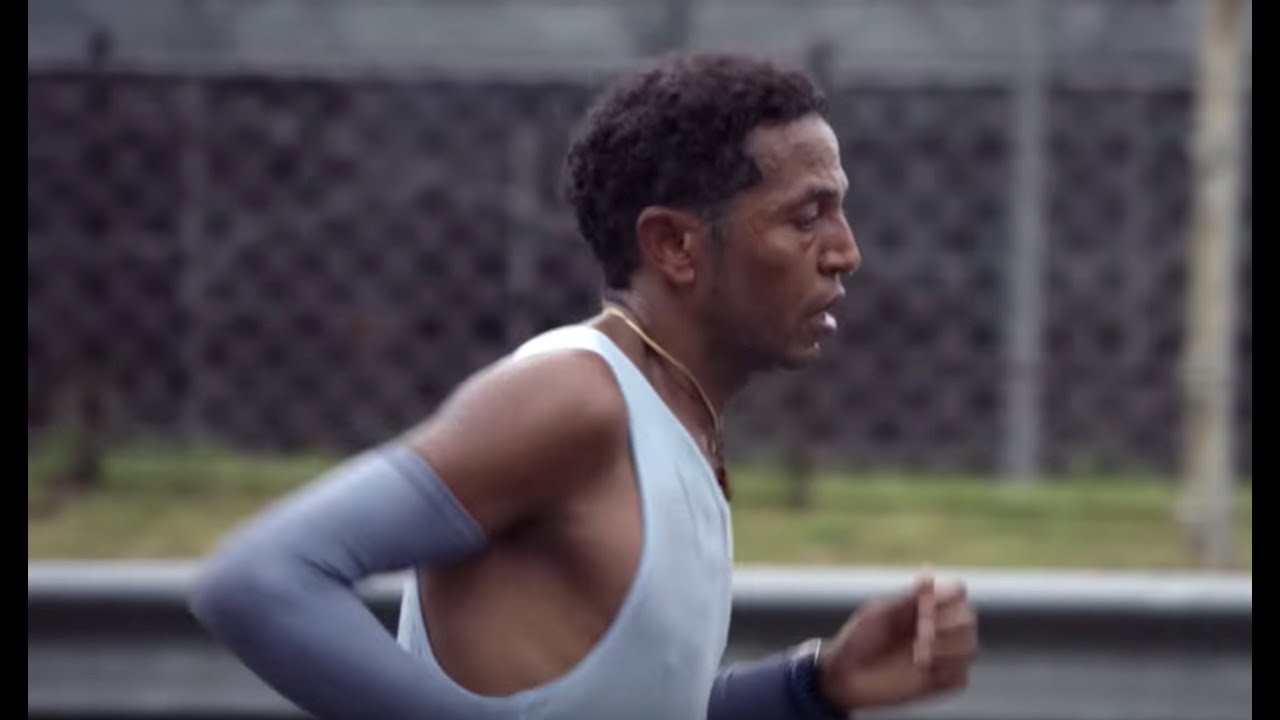 Zersenay Tadese injury @ 2019 Boston marathon