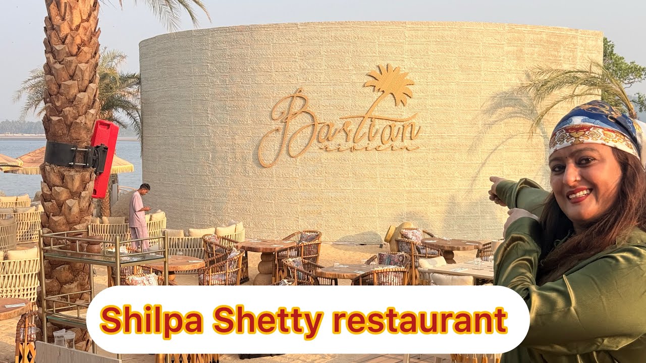 Shilpa shetty best restaurant in Goa Bastian@theshilpashettykundra 