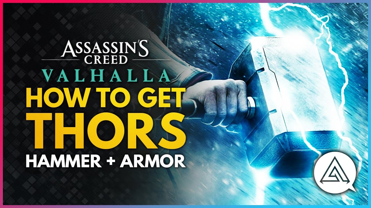 Assassins Creed Valhalla | Как получить молот Тора «Мьёльнир» и руководство по расположению полно...